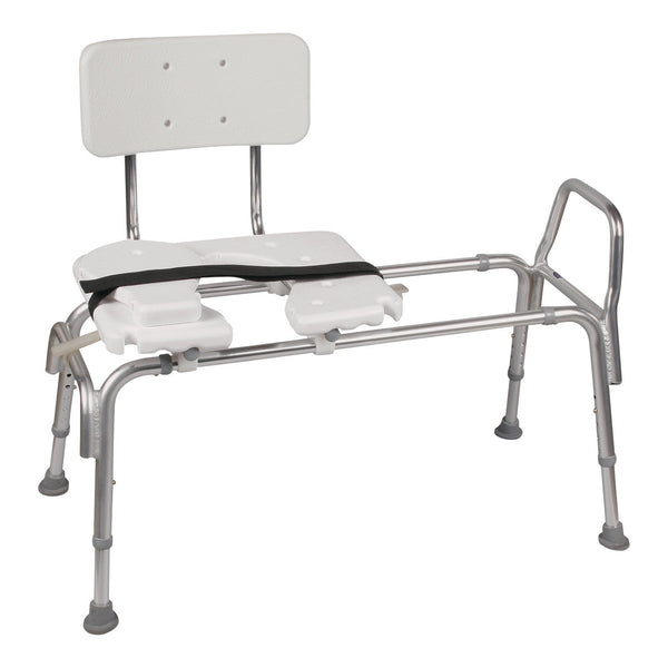 Snap-n-Save™ Heavy-Duty Sliding Transfer Bench