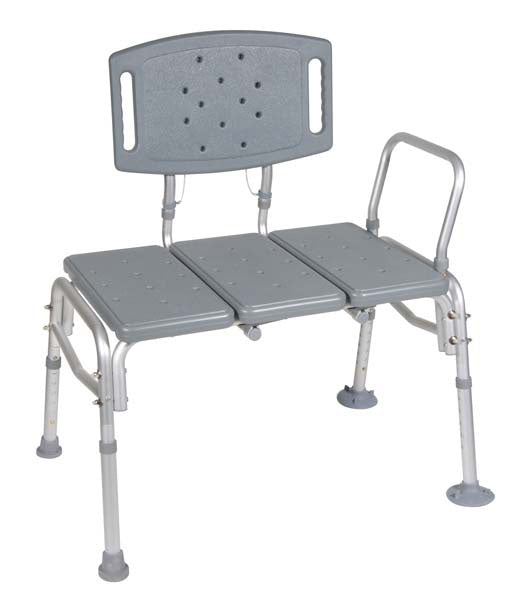 Heavy Duty Bariatric Plastic Seat Transfer Bench By Drive Medical