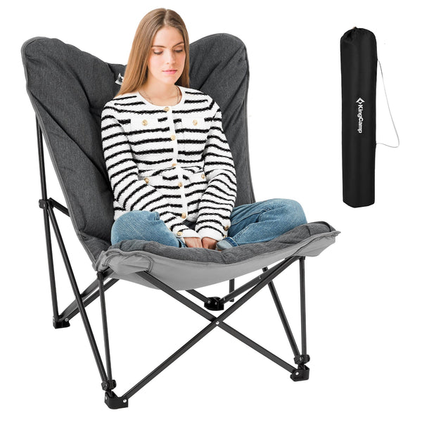 KingCamp LEMON C10 Oversized Padded Butterfly Chair