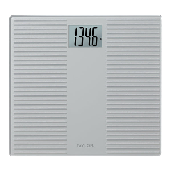 Digital Glass Bath Scale with Silicone Platform