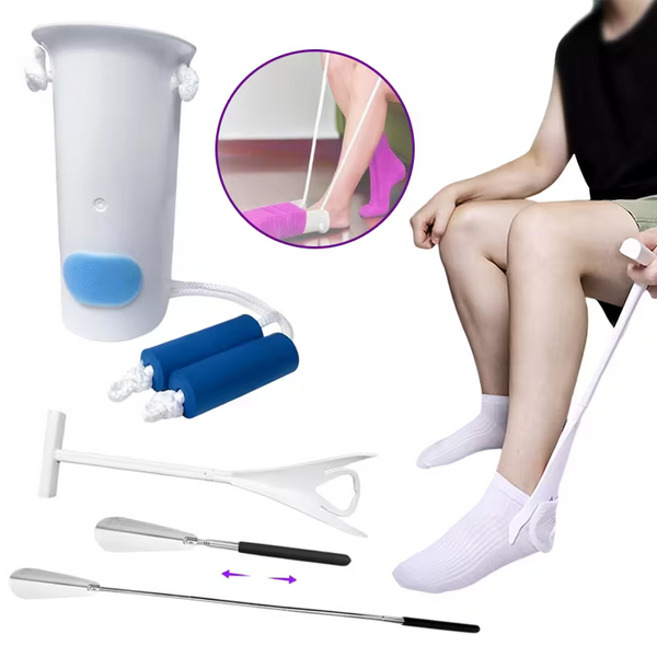 Sock Aid for Seniors, No-Bend Sock Helper Device