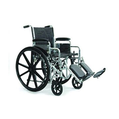 Invacare Supply Group Standard Wheelchair w/ Padded or Swing away Footrests