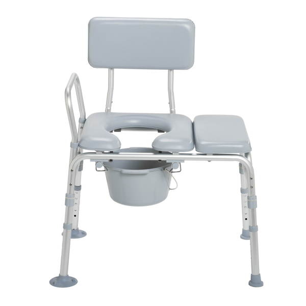 Combination Padded Transfer Bench/Commode - 12005KDC-1