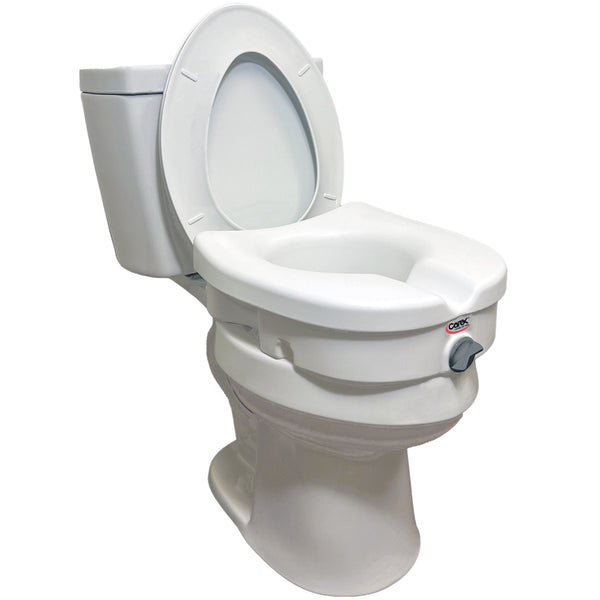 Carex E-Z Lock™ Locking Raised Toilet Seat