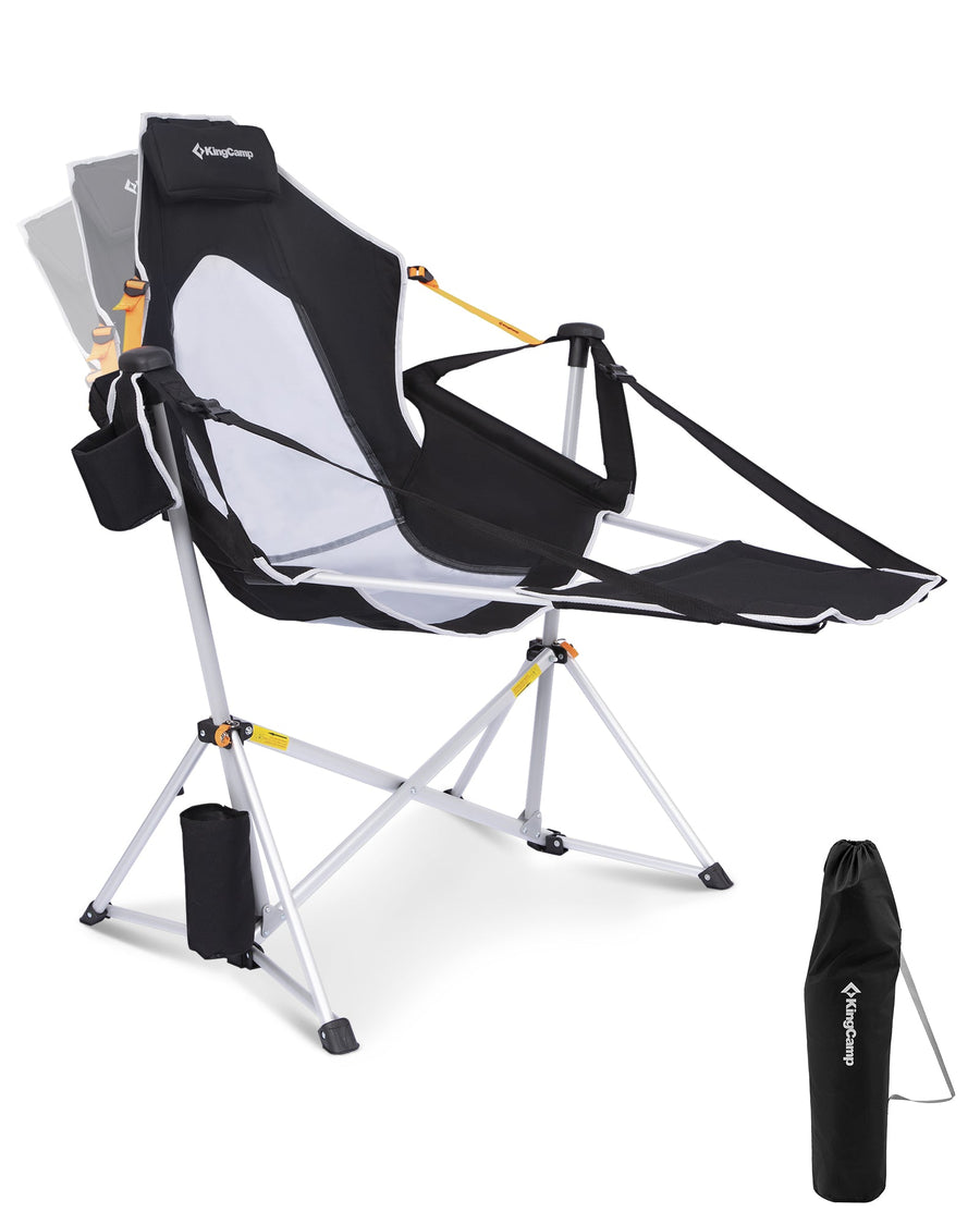 KingCamp Orchid C20 Mesh Back Hammock Chair with Footrest