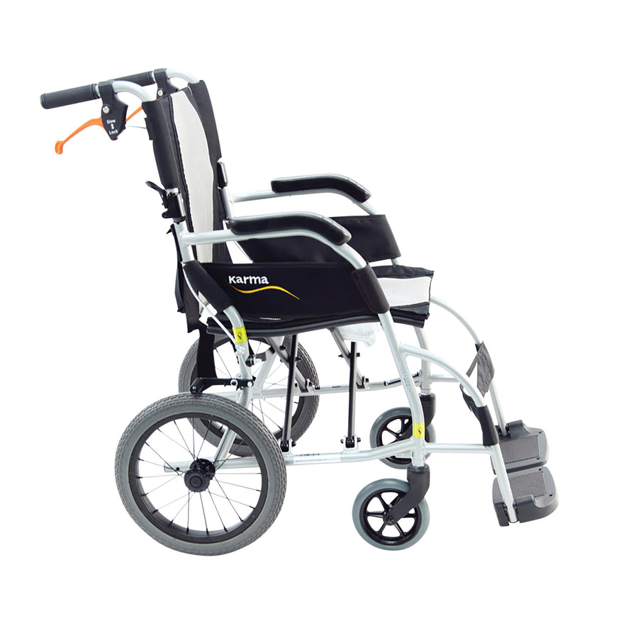 Karman ERGO-LITE S-2501 Transport Wheelchair
