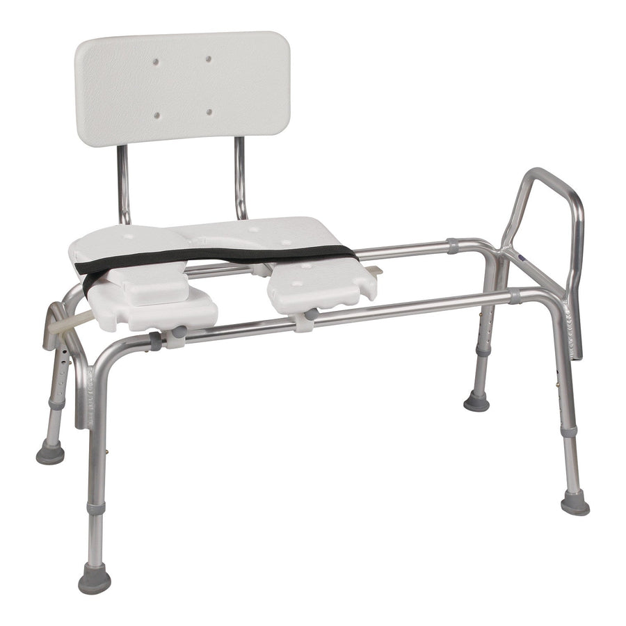 Snap-n-Save™ Heavy-Duty Sliding Transfer Bench