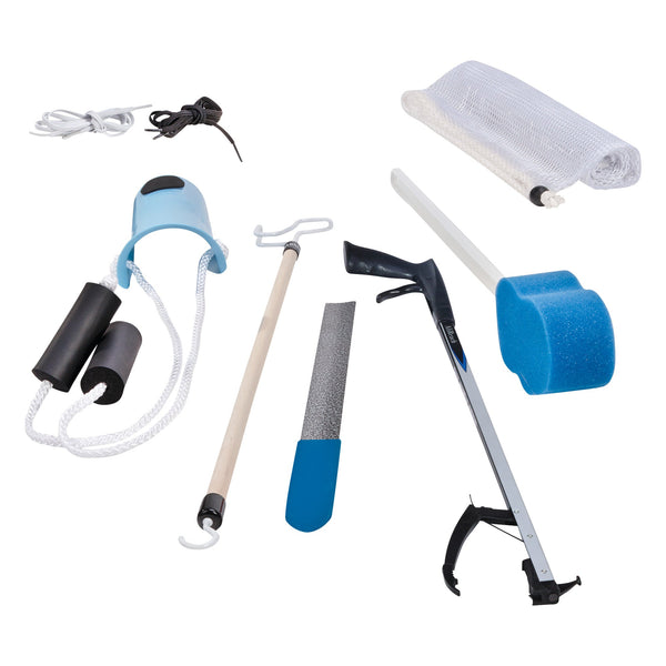 AliMed® Tall ADL Deluxe Hip Kit with Extra-Wide Sock-Aid