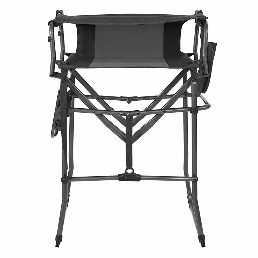 EVER ADVANCED Portable Tall Folding Camping Chair
