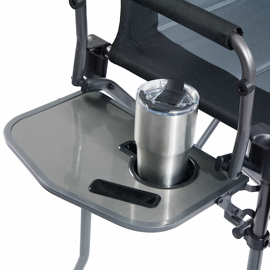 EVER ADVANCED Portable Tall Folding Camping Chair
