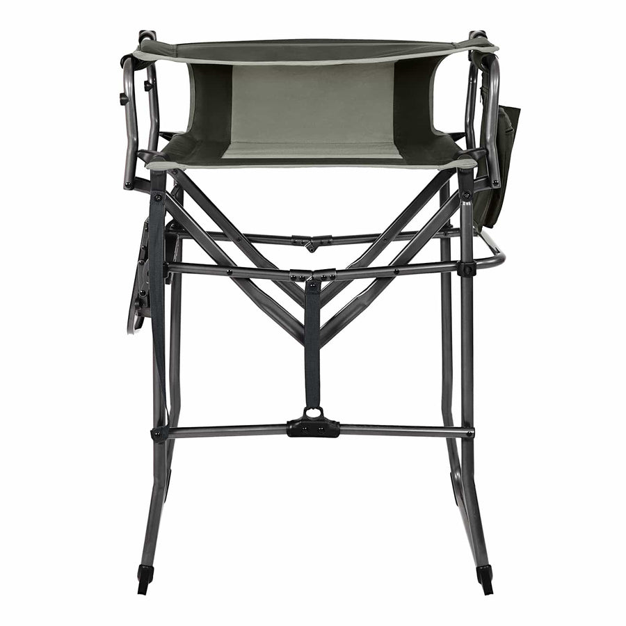EVER ADVANCED Portable Tall Folding Camping Chair