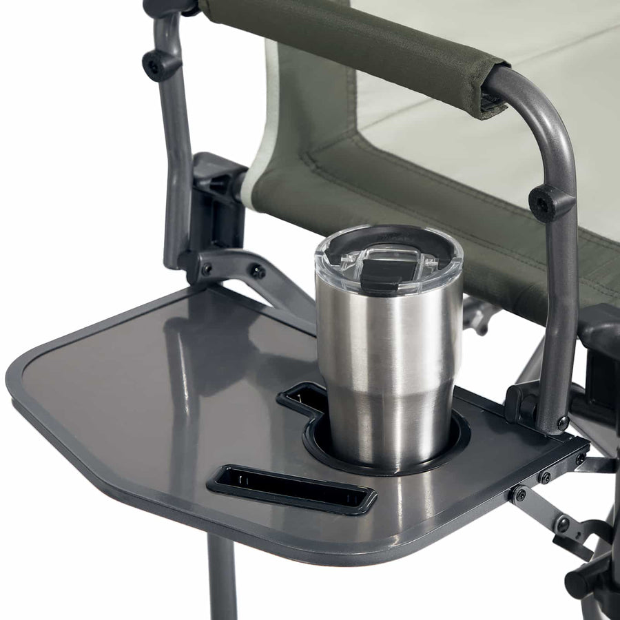 EVER ADVANCED Portable Tall Folding Camping Chair