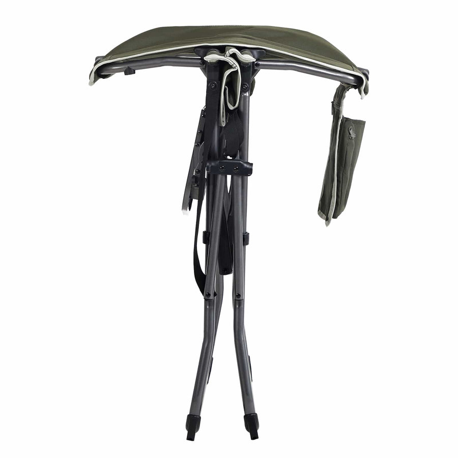 EVER ADVANCED Portable Tall Folding Camping Chair