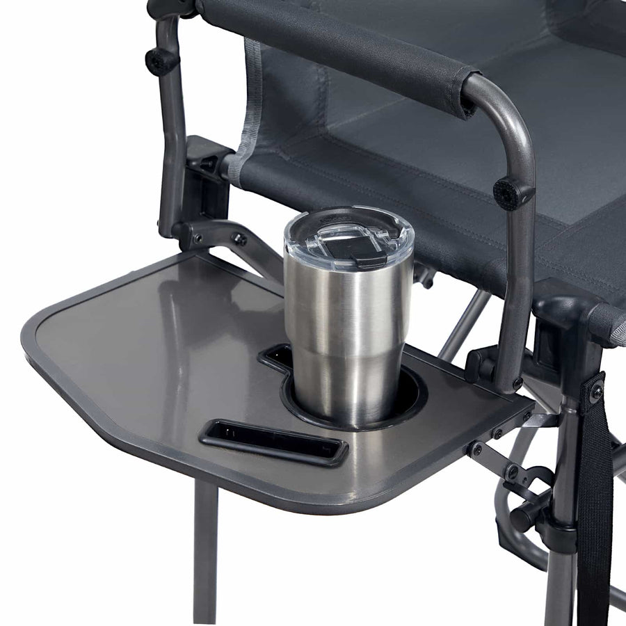 EVER ADVANCED Portable Tall Folding Camping Chair