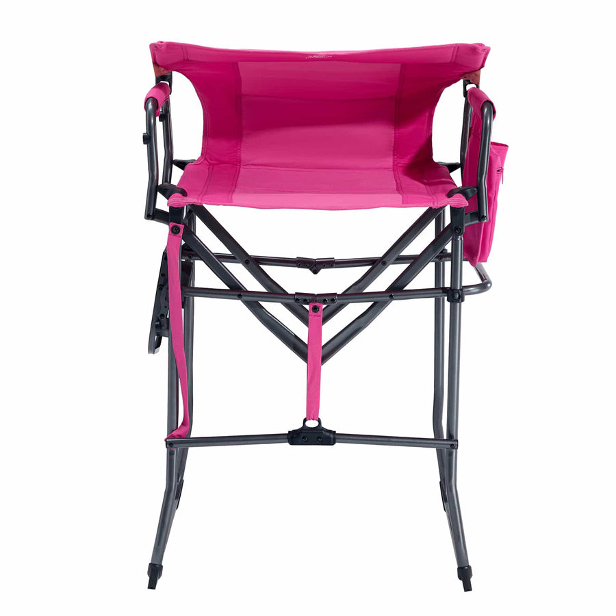 EVER ADVANCED Portable Tall Folding Camping Chair