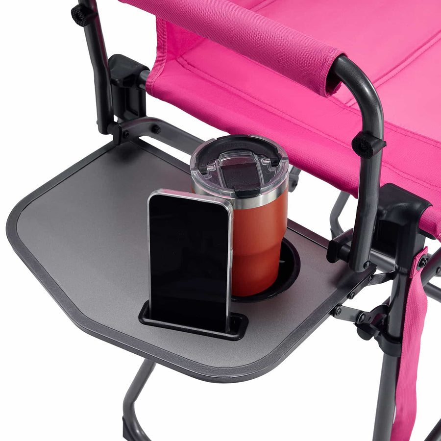 EVER ADVANCED Portable Tall Folding Camping Chair