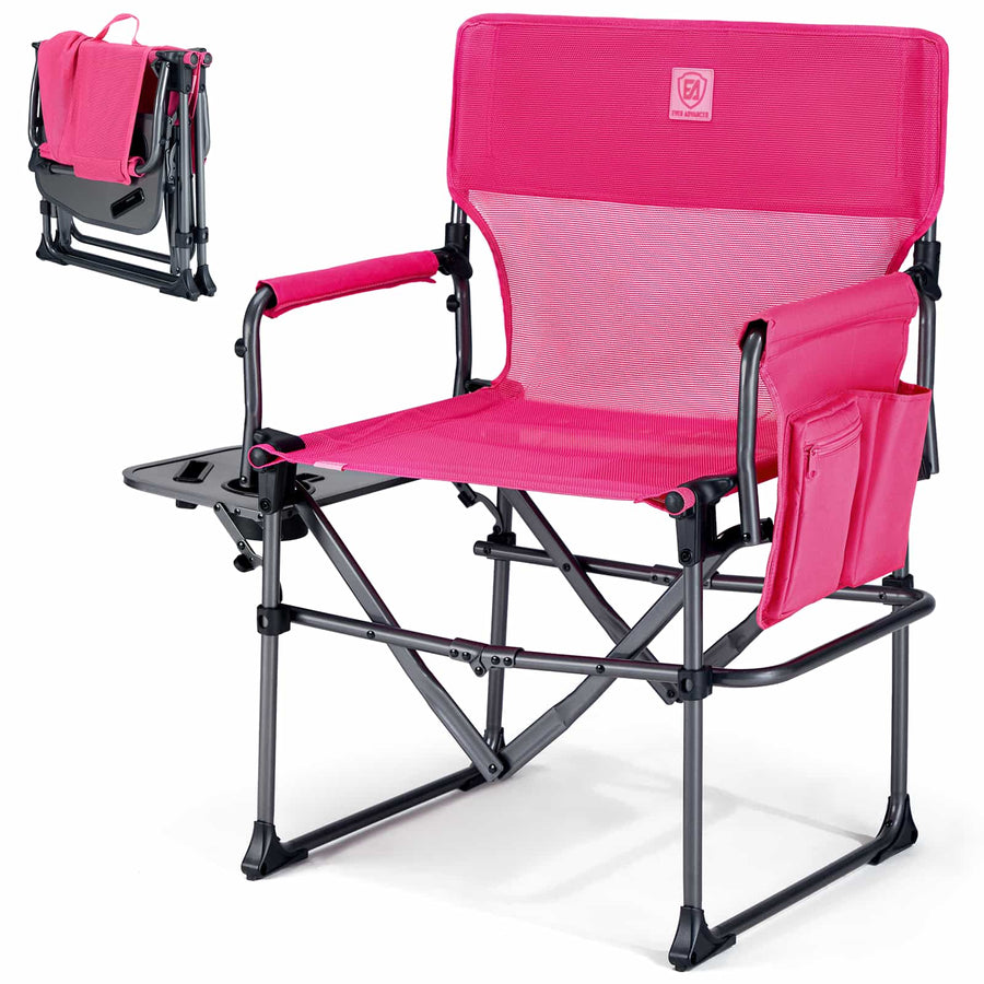 EVER ADVANCED Textilene Mesh Director Camping Chair