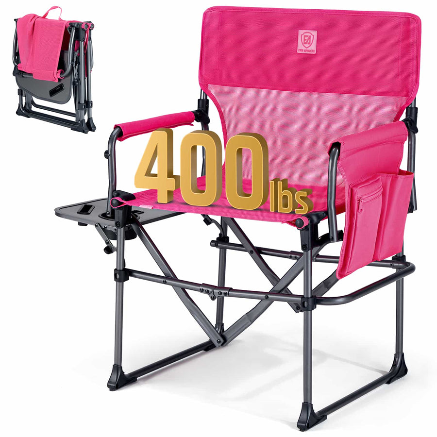 EVER ADVANCED Textilene Mesh Director Camping Chair