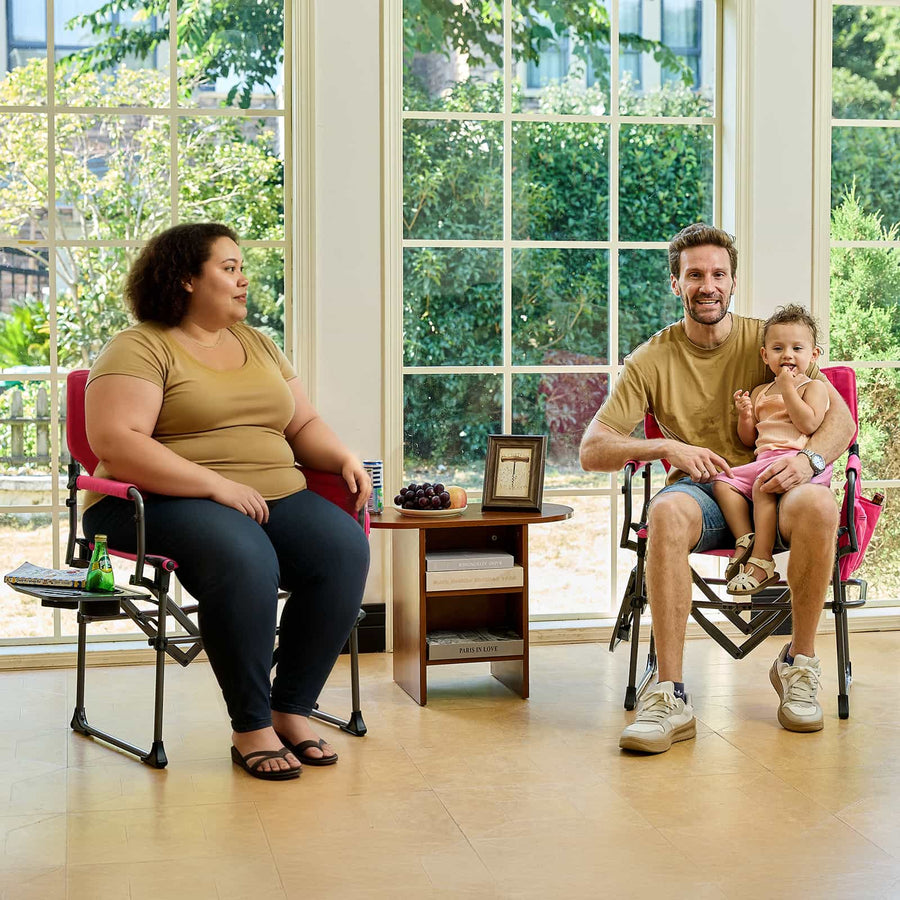 EVER ADVANCED Textilene Mesh Director Camping Chair