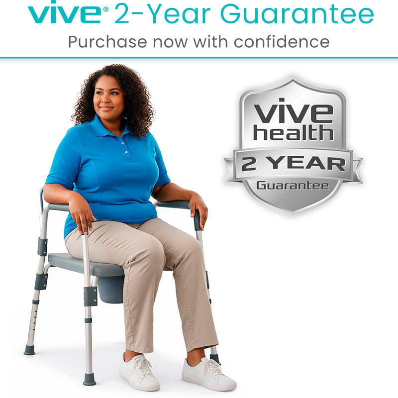 4-in-1 Bariatric Commode Shower Chair