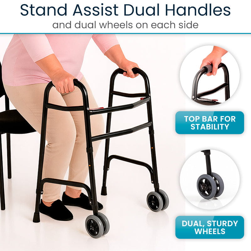 Bariatric Walker with Wheels