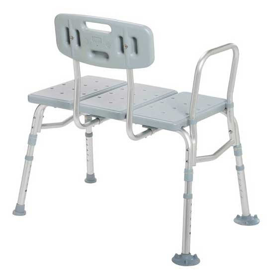 Drive Transfer Tub Bench with Adjustable Backrest