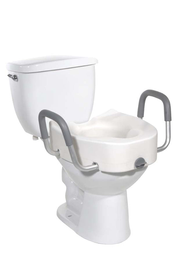 Raised Elongated Toilet Seat By Drive Medical