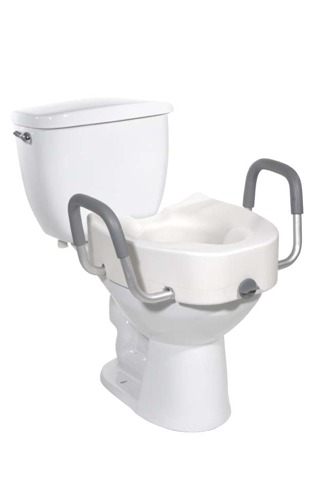 Raised Elongated Toilet Seat By Drive Medical