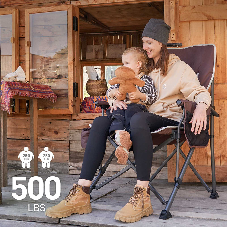 EVER ADVANCED Oversized Camping Chair