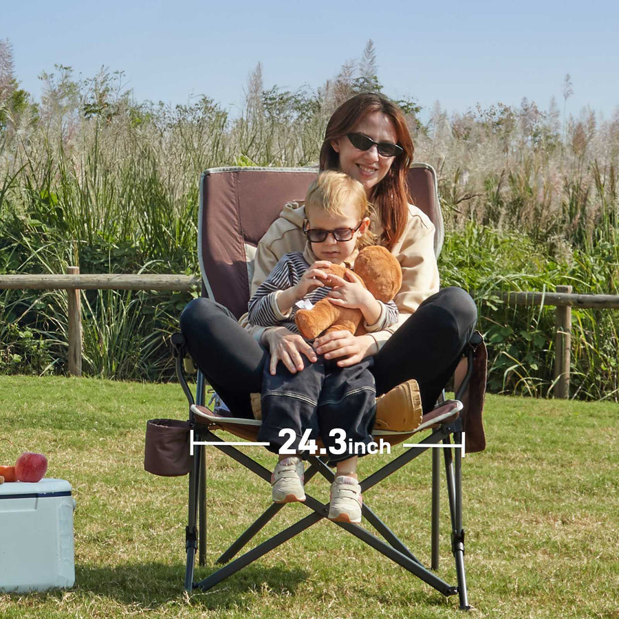 EVER ADVANCED Oversized Folding Camping Chair