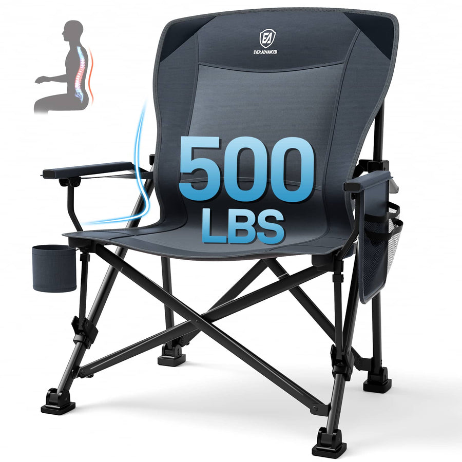 EVER ADVANCED Oversized Folding Camping Chair