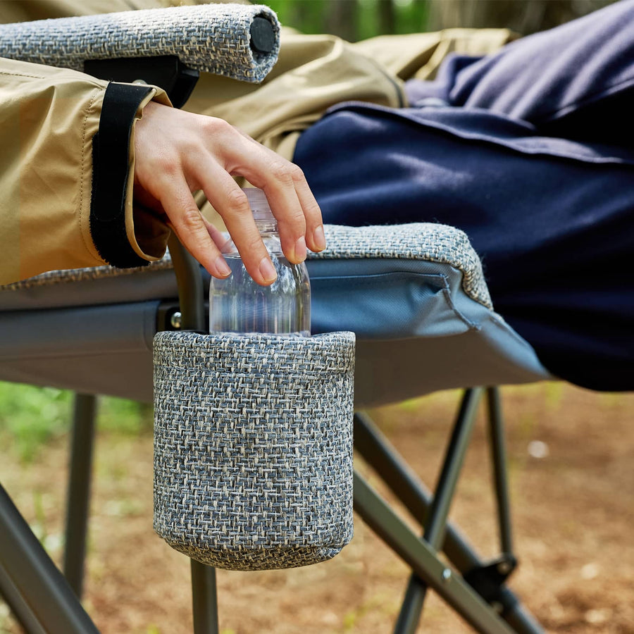 EVER ADVANCED Padded Oversized Folding Camping Chair