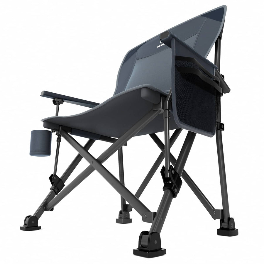 EVER ADVANCED Oversized Lumbar Support Folding Camping Chair