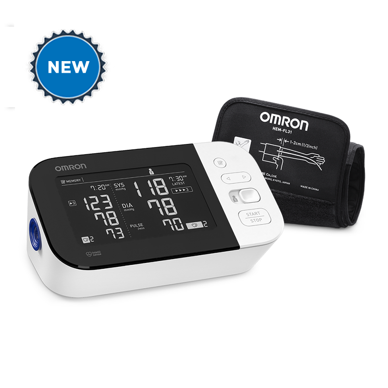 Omron 10 Series Wireless Bluetooth Upper Arm Blood Pressure Monitor - 200 Readings
