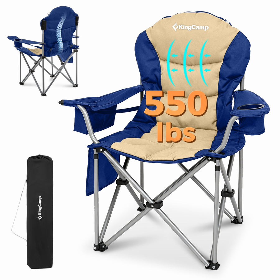KingCamp Lumbar Support Oversized Camping Chair