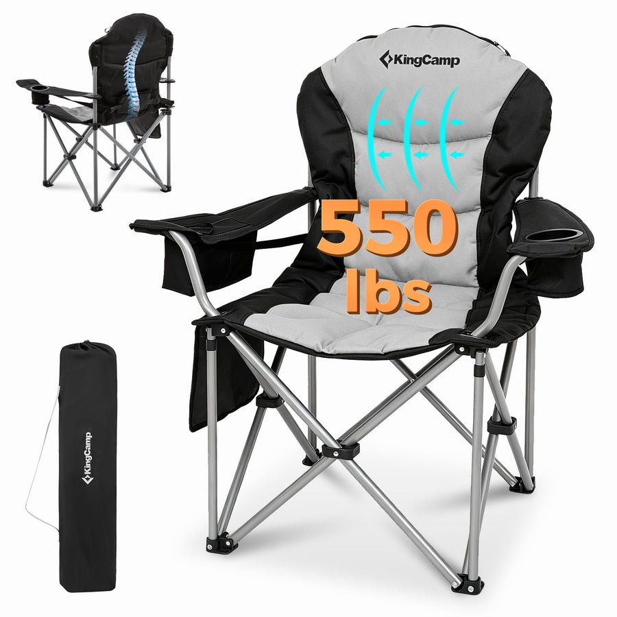KingCamp Lumbar Support Oversized Camping Chair