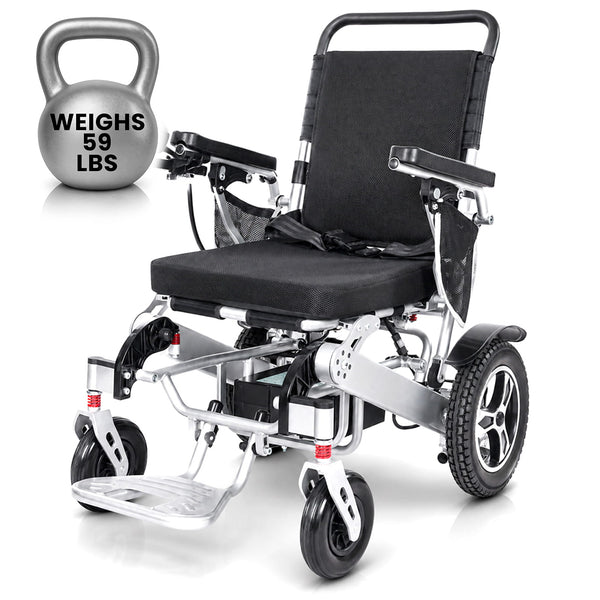 Power Wheelchair - Foldable Long Range Transport Aid