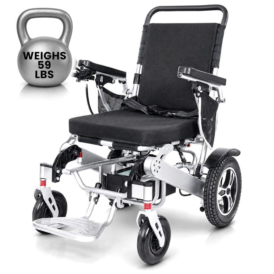 Power Wheelchair - Foldable Long Range Transport Aid