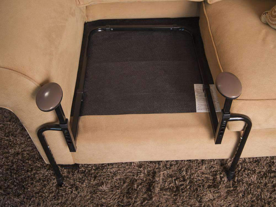 Stander EZ Stand-N-Go-Ergonomic Stand Assist Handles Mobility Aid for Couch Chair & Sofa & Living Room Grab Bar