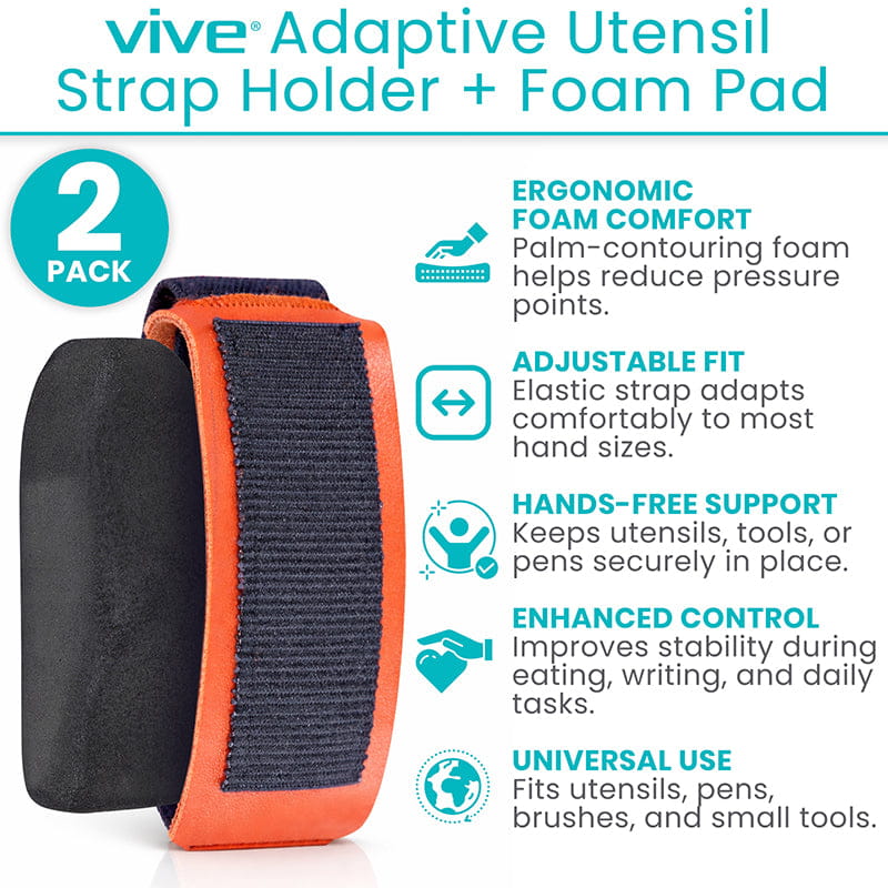 Adaptive Utensil Strap Holder