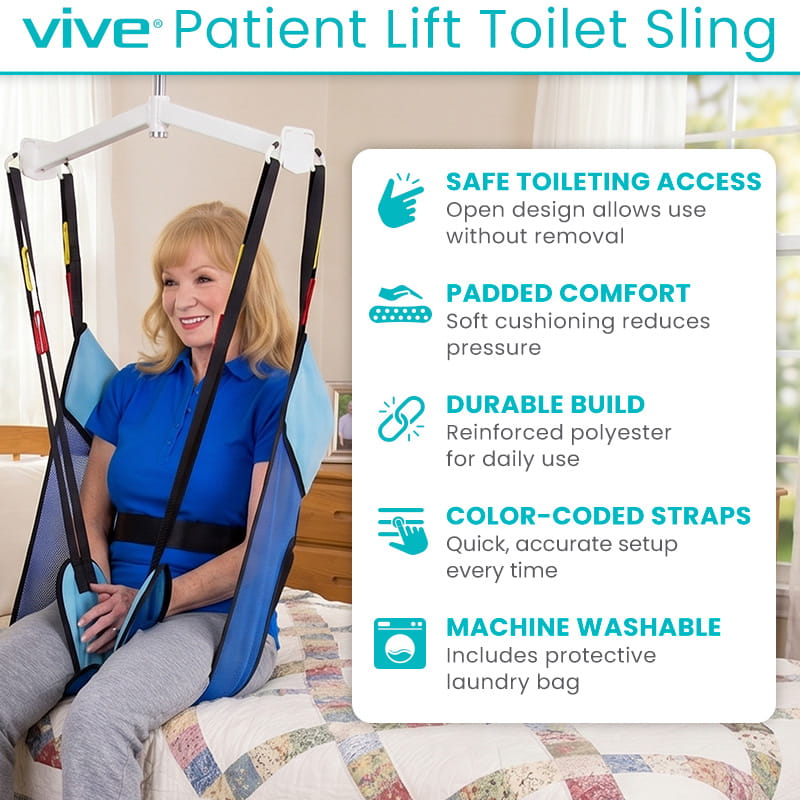 Patient Lift Toilet Sling