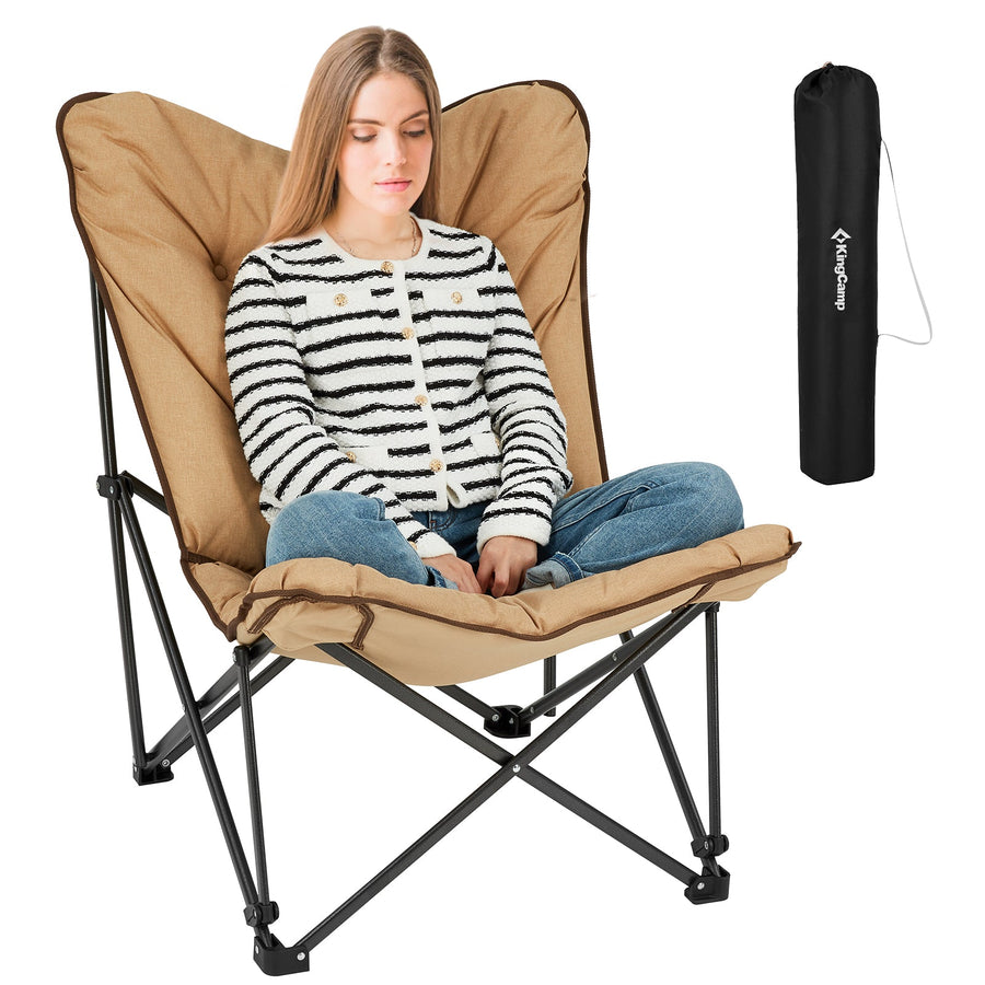KingCamp LEMON C10 Oversized Padded Butterfly Chair