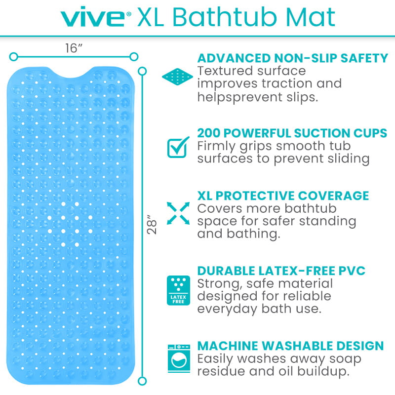 38" x 15" Bath Mat