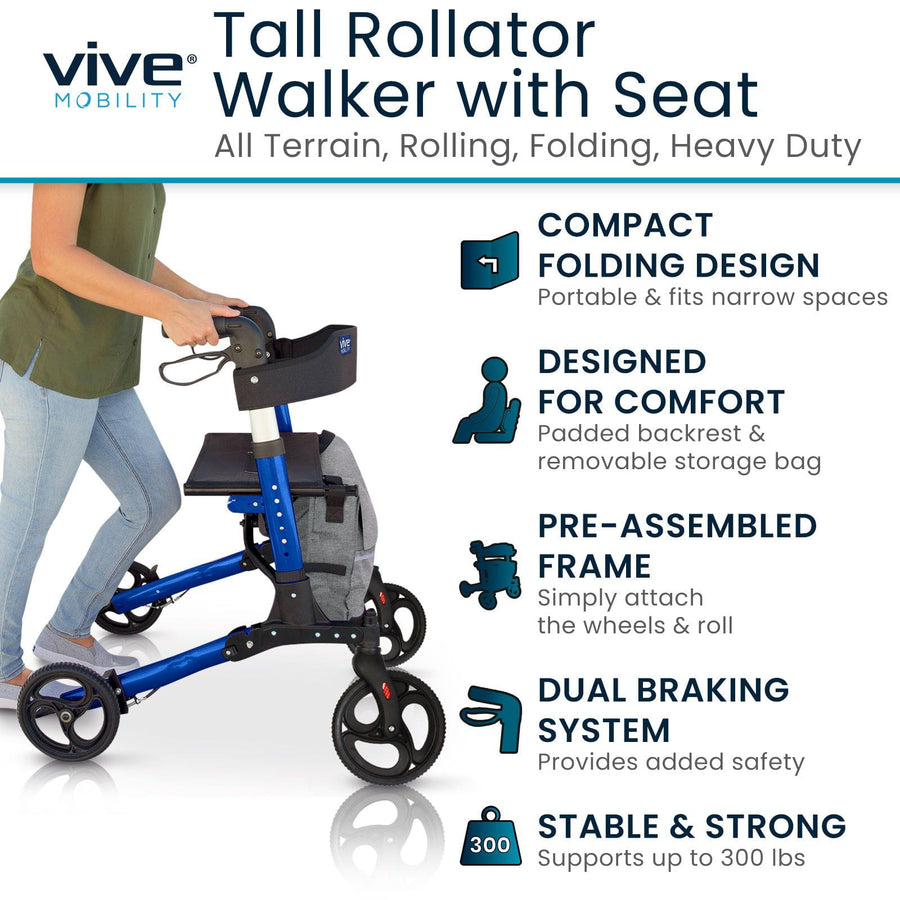 Foldable Rollator Series T
