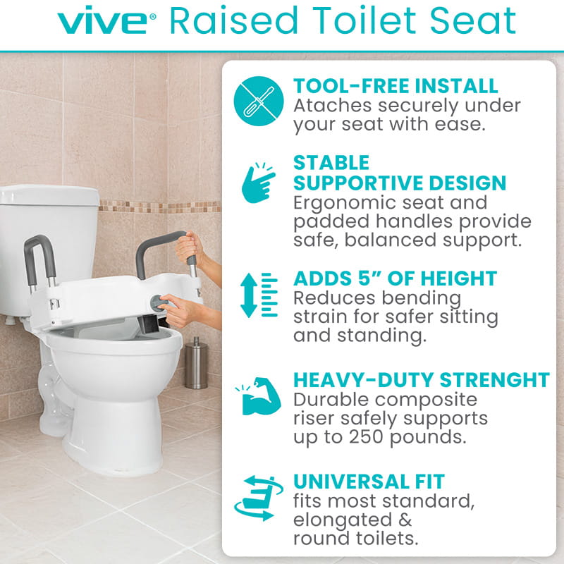 Raised Toilet Seat