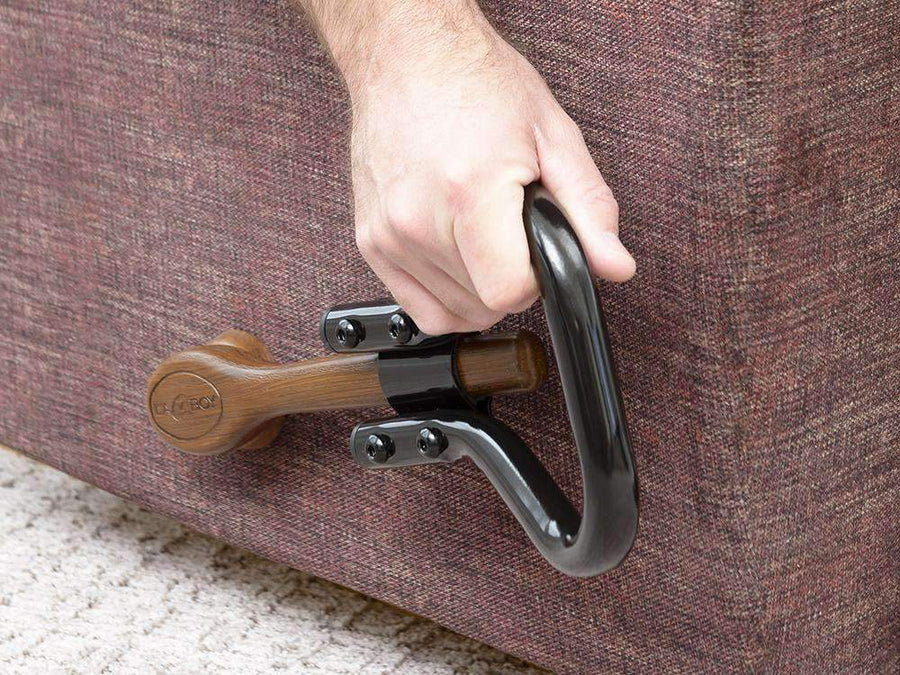 Stander Recliner Lever Extender - Ergonomic Curve Grip + Oversized Handle & Secure Fit for Easy Chair Recliner Handles