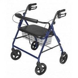 Lumex Walkabout ConTour Imperial Bariatric Rollator with 20" Seat & 8" Wheels