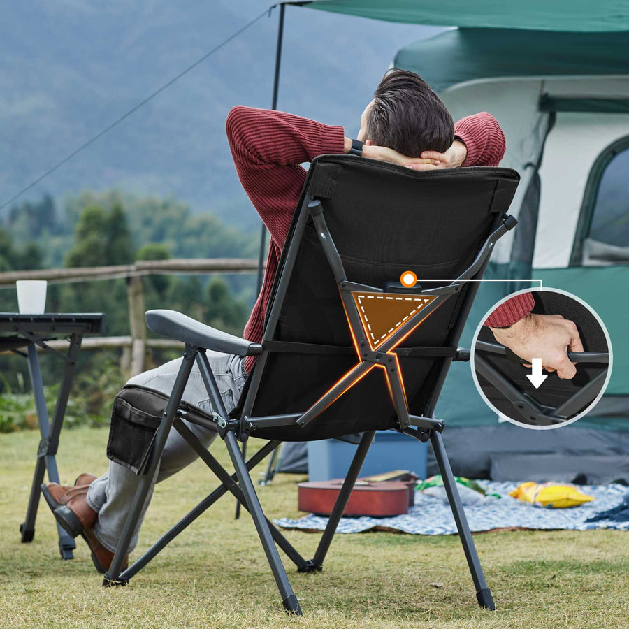 Portal Outdoors Reclining Camping Chair