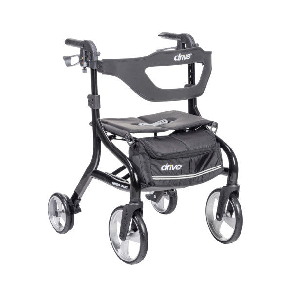 Drive Medical Nitro Sprint Rollator - User Height 4'9" to 6'2"