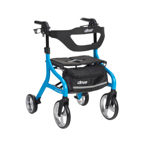 Drive Medical Nitro Sprint Rollator - User Height 4'9" to 6'2"